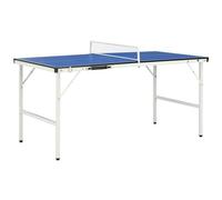 VIDAXL - Tavolo Da Ping Pong Con Rete 5 Piedi 152x76x66 Cm Blu