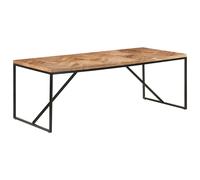 Tavolo da Pranzo 200x90x76 cm Legno Massello di Acacia e Mango