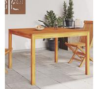 vidaXL Tavolo da Pranzo da Giardino 110x110x75cm Legno Massello Acacia