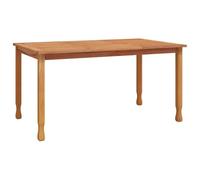 vidaXL Tavolo da Pranzo da Giardino 150x90x75cm Legno Massello di Teak