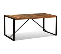VIDAXL - Tavolo Da Pranzo In Legno Massello Anticato 180 Cm