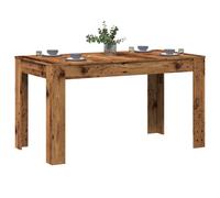 vidaXL Tavolo da Pranzo Legno Antico 140x74,5x76 cm Legno Multistrato, Tavolo per Sala da Pranzo, Tavolo da Ristorante, Mobile per Sala da Pranzo