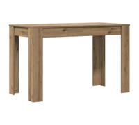 vidaXL Tavolo da Pranzo Rovere Artigianale 120x60x76 cm in Truciolato