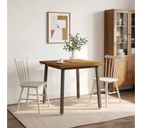 vidaXL Tavolo da pranzo quadrato 90 x 90 x 75 cm