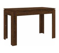 VIDAXL - Tavolo Da Pranzo Rovere Marrone 120x60x76 Cm Legno Multistrato