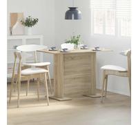 vidaXL Tavolo da pranzo rovere sonoma 110 x 60 x 75 cm
