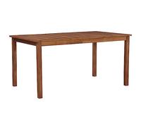 vidaXL Tavolo da Giardino 150x90x74 cm in Massello di Acacia