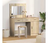 Tavolo da Trucco 2 pz Marrone 40 x 41 x 75 cm