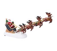 vidaXL Tavolo di Natale Multicolore 31.5 x 6.5 x 16 cm Resina