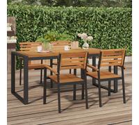 vidaXL Tavolo Giardino con Gambe a U 180x90x75cm Legno Massello Acacia
