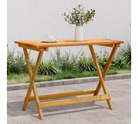 vidaXL Tavolo Giardino Pieghevole 90x52,5x65 cm Legno Massello Acacia