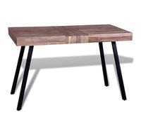 vidaXL Tavolo in Legno di Recupero di Teak