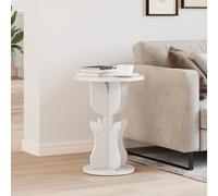 vidaXL Tavolo laterale Bianco 39.5 x 39.5 x 53.5 cm