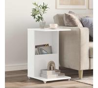 vidaXL Tavolo laterale Bianco 40 x 35 x 60 cm Legno ingegnerizzato