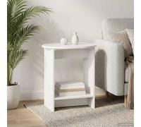 vidaXL Tavolo laterale ad alta luminosità 50 x 39,5 x 55 cm Legno di ingegneria