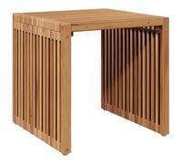 vidaXL Tavolo Laterale da Giardino 45x42.5x45 cm Legno Massello di Teak