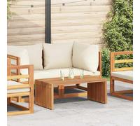 vidaXL Tavolo Laterale da Giardino Marrone 90 x 50 x 36 cm