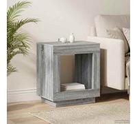 vidaXL Tavolino Sonoma Grigio 60 x 40 x 65 cm Legno Ingegneria, Elegante Tavolo da Soggiorno, Mobile di supporto Multiuso, Contemporaneo compatto, pratico, resistente all'umidità