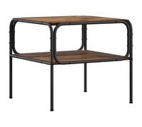 vidaXL Tavolo laterale Legno antico 100 x 50 x 46 cm