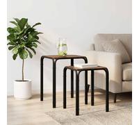 vidaXL Tavolo laterale Legno antico 41 x 40 x 50 cm