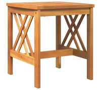 vidaXL Tavolo laterale Marrone Legno massello di acacia