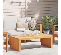 vidaXL Tavolo laterale Olio Naturale 110 x 55 x 35 cm