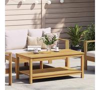 vidaXL Tavolo laterale Olio Naturale 110 x 55 x 45 cm