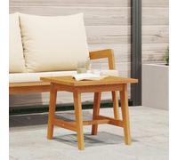vidaXL Tavolo laterale Olio Naturale 45 x 45 x 40 cm