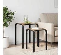 vidaXL Tavolo laterale Rovere Artigianale 41 x 40 x 50 cm
