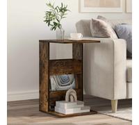 vidaXL Tavolo laterale Rovere Fumo 40 x 35 x 60,5 cm