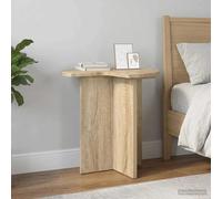 vidaXL Tavolo laterale Rovere Sonoma Ø 39 x 38 cm Legno ingegnerizzato, Tavolo moderno per soggiorno, pezzo versatile, mobile compatto, accessorio funzionale, decorazione per casa