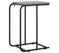 vidaXL Tavolo laterale Sonoma grigio 40 x 31 x 55 cm