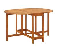 Tavolo da giardino 130x90x72 cm in legno massello di acacia