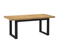 vidaXL Tavolo Pranzo NOAIN Gambe a Forma U 180x90x75 cm Legno Massello