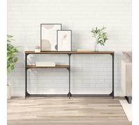 vidaXL TavoloConsolle Legno Vecchio 145x22.5x75cm Legno Multistrato, Tavolo Console Industriale per Soggiorno, Resistente e Stretto, Mobile Moderno per casa, Design Versatile