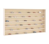 vidaXL Teca da Collezione in Legno con 6 Ripiani 100x9x55 cm