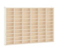 vidaXL Teca da Collezione in Legno con 60 Scomparti 60x4,5x40,5 cm