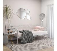 VIDAXL - Telaio Divano Letto Bianco In Metallo 90x200 Cm