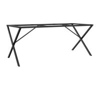 AX Ricambio Gambe Tavolo Pranzo 180x80x73cm Stile Industriale Ferro Ghisa 357913