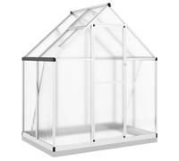 vidaXL Telaio Serra con Base Argento 169x114x202 cm in Alluminio