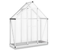 vidaXL Telaio Serra con Base Argento 169x58x202 cm in Alluminio