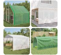 vidaXL Telo con Occhielli Verde 2 x 3 m 140 gsm PE