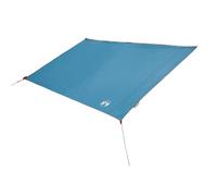 vidaXL Telo da campeggio blu | Telone impermeabile da esterno 300 x 240 cm realizzato in poliestere resistente con chiusura a cerniera e tasselli a terra inclusi, perfetto per ripari, escursioni e