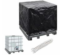 vidaXL Telo di Copertura per Serbatoio IBC con 8 Occhielli Telone Protezione