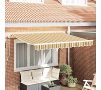 vidaXL Tessuto per Tenda Sostitutiva per Telaio 2.5x2 m Strisce Multicolore