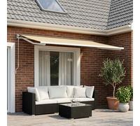 vidaXL Tessuto di ricambio per tenda da sole, 450 x 300 cm, per giardino e terrazza, rettangolare, moderna, resistente ai raggi UV, resistente alle intemperie
