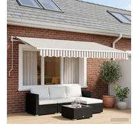 vidaXL Telo di ricambio per tenda da sole Poliestere, Tessuto moderno per tende rettangolari, resistente al sole, all'acqua, facile da pulire, perfetto per l'esterno