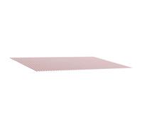 vidaXL Tessuto di ricambio per tenda da sole, 600 x 300 cm, in poliestere, moderno, rettangolare, resistente alle intemperie e ai raggi UV, facile da pulire, colore: rosso e bianco
