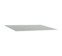 vidaXL Telo di ricambio per tenda da sole Verde e Bianco 600 × 350 cm, Copertura moderna per terrazza, rettangolare, resistente a intemperie, facile da pulire e protezione UV, ombrello di design