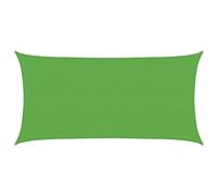 vidaXL Telo Ombra 2,5 x 6 m HDPE Rettangolare Verde chiaro